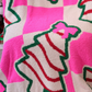 PREORDER- Checkered Bow Christmas Treat Blanket