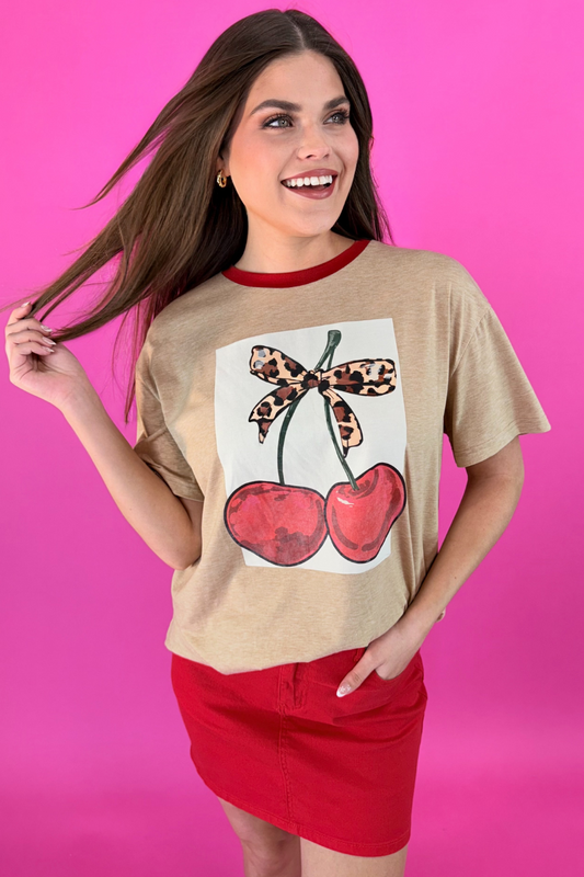 PREORDER- Cherry Sweet Oversized Tee