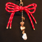 Festive Ribbon & Bows Bag Charm