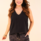 Starry Night Drawstring Everyday Shorts