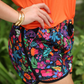 PREORDER- Fiesta Time Floral Everyday Shorts- Black