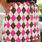PREORDER- Preppy Argyle Skort