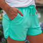 PREORDER- Solid Mint Everyday Shorts