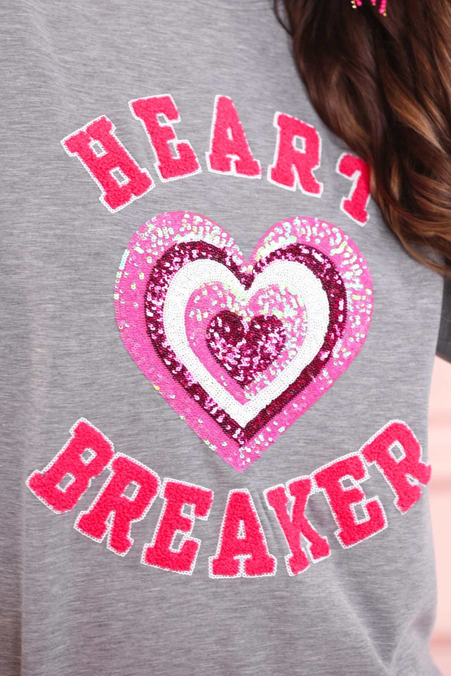 Heart Breaker Sequin Pullover