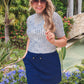 PREORDER- Solid Navy Skort