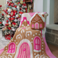 Whimsical Gingerbread House Blanket