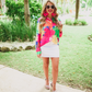 Eyes On Paradise Button Up Top