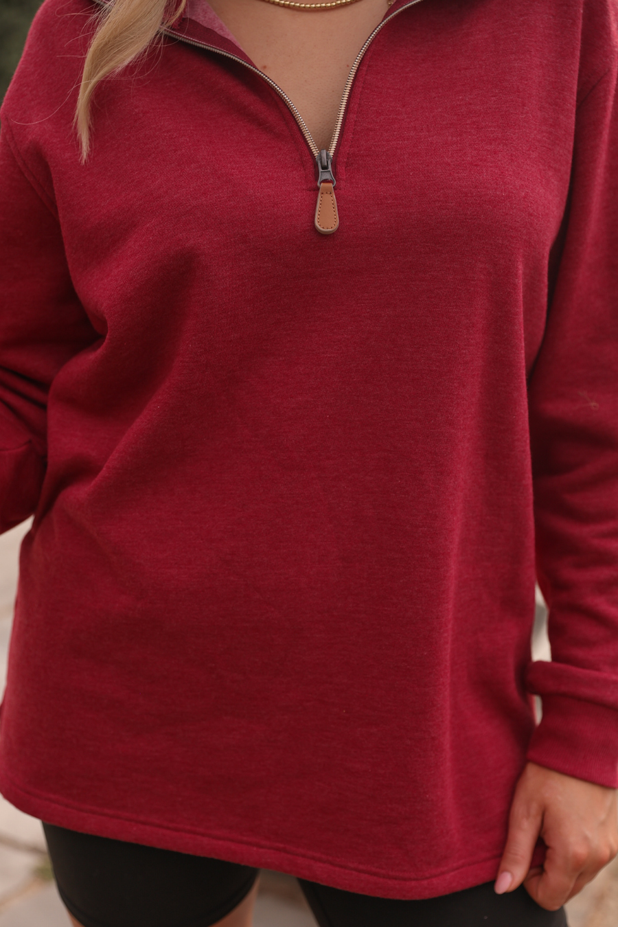 PREORDER- Miley Quarter Zip Pullover