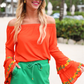 Miranda Embroidered Top