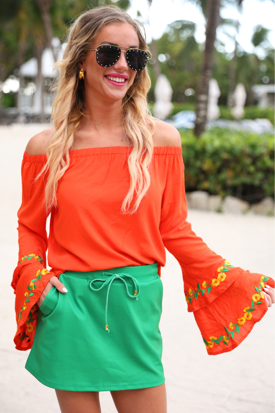 Miranda Embroidered Top