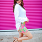 Malibu Sunset Palm Skort