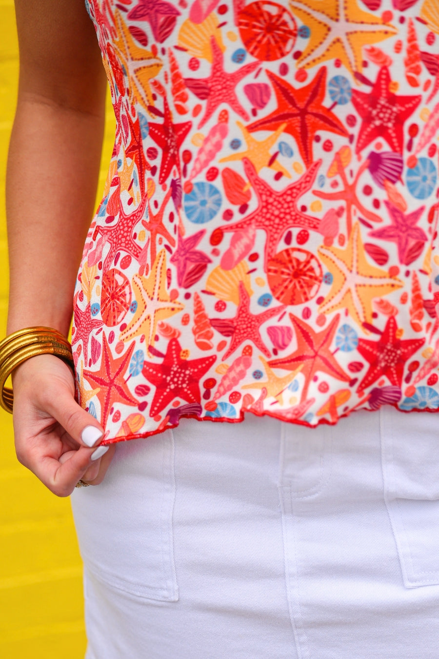 PREORDER- Heatwave Ribbed Tank- Starfish Coast