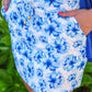 Watercolor Blossom Skort