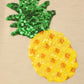 Tropical Fruit Sequin Patch Top