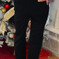 PREORDER- Just Vibing Denim Pants- Black