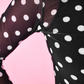 Keigan Mesh Top- After Dark Polka Dot