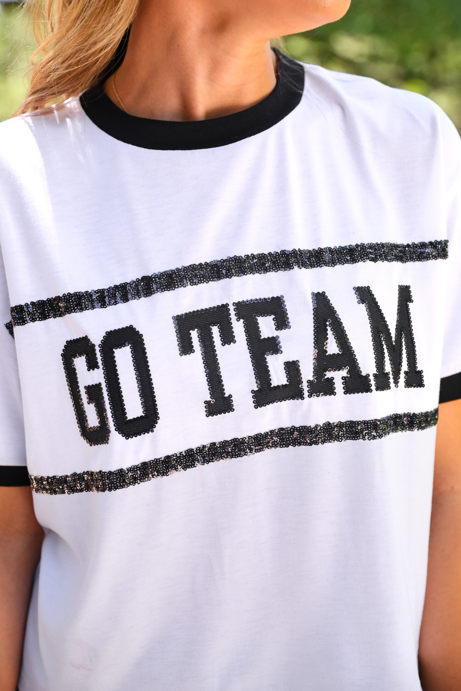 PREORDER- Go Team Sparkle Tee