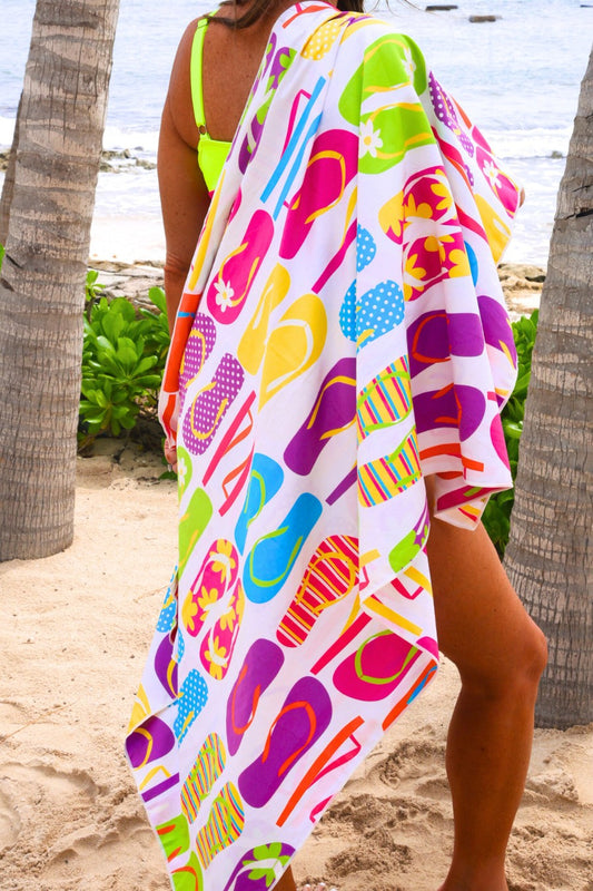 PREORDER- Flip Flop Fun Towel