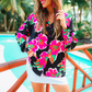 Slip Into Floral Button Up Top