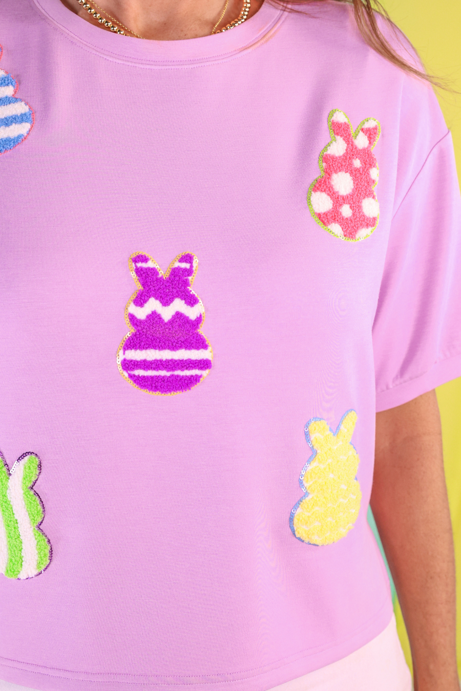 Calling My Peeps Chenille Top