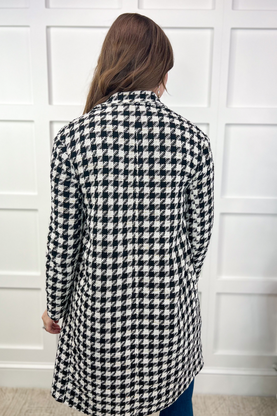 Fifth Avenue Herringbone Coat - Jess Lea Wholesale