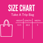 Take A Trip Textured Tote Bag