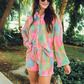 Malibu Sunset Pleated Set