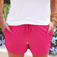 PREORDER- Solid Raspberry Everyday Shorts