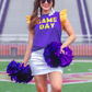 It's Game Day Sequin Patch Top