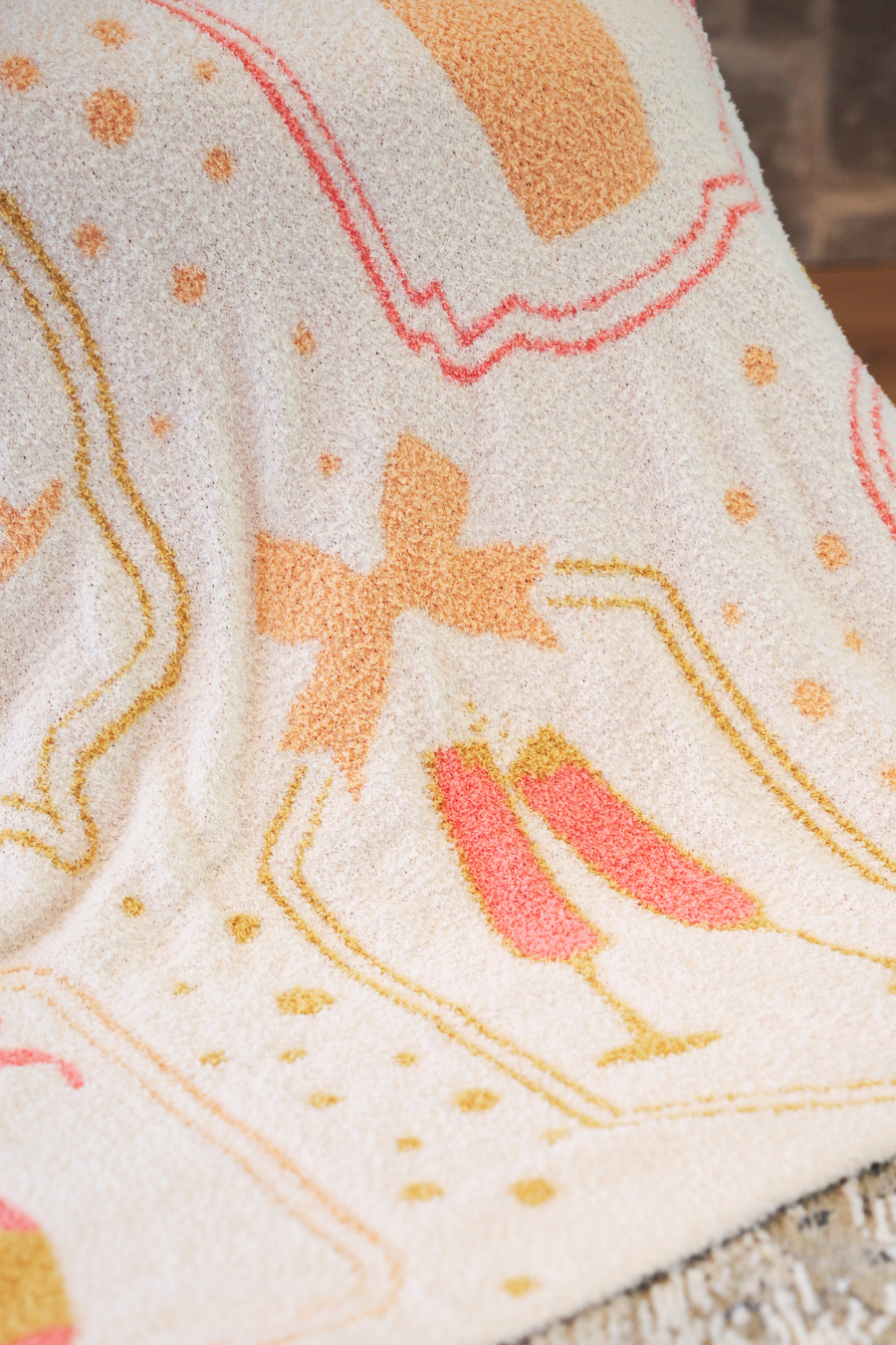 PREORDER- Bows & Bubbly Blanket