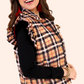 Nora Plaid Puffer Vest