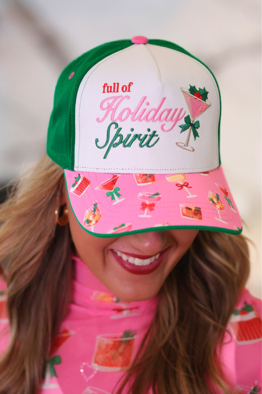 PREORDER- Full of Holiday Spirit Hat