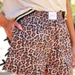 PREORDER- Bow Trim Boxer Shorts- Safari Chic