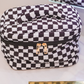 Jetsetter Quilted Bag- Checkerboard Checkered