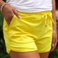 PREORDER- Solid Sunflower Yellow Everyday Shorts