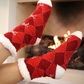 Cozy Cabin Socks- Argyle and Bows