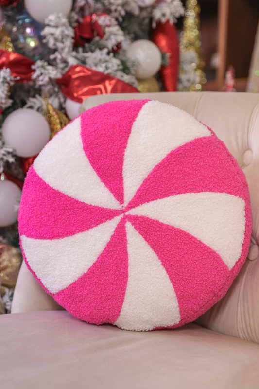 PREORDER- Pink Peppermint Pillow