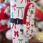 Tumbler Zip Pouch- Midnight Bow Christmas Edition