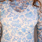 Kylie Lace Top- Blue Romance