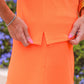 Make It Count Textured Set- Neon Orange