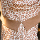 PREORDER- Printed Terry Skort Set- Leopard