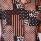 PREORDER- Wild Mix Ruffle Pajama Set