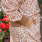 PREORDER- Printed Terry Skort Set- Leopard