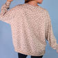 PREORDER- Riley French Terry Pullover- Bella Leopard