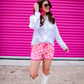 Let's Go Girls Drawstring Everyday Shorts