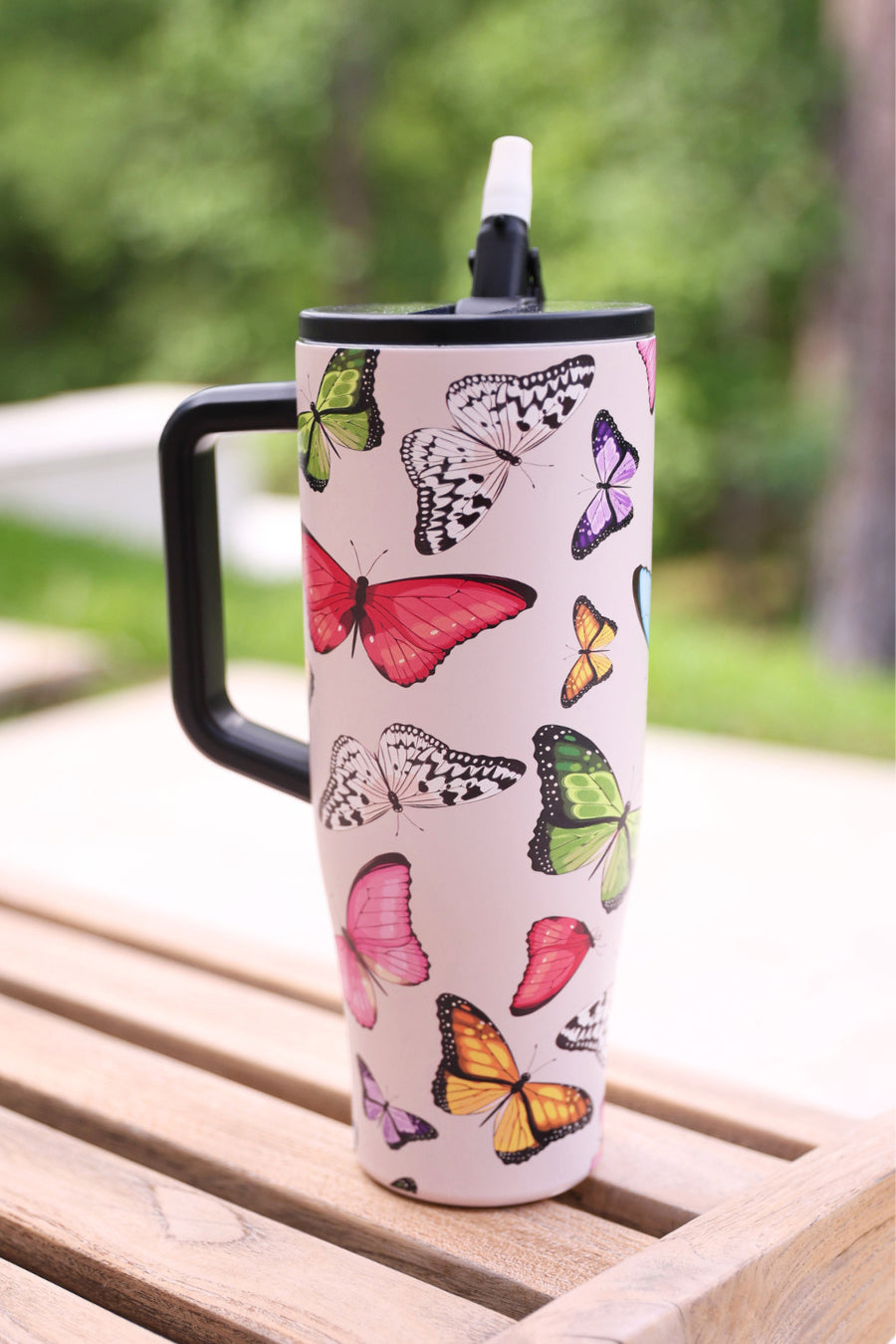PREORDER- Butterfly Bliss Sleek Tumbler