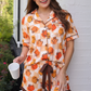 PREORDER- Harvest Hues Ruffle Pajama Set