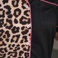 PREORDER- Double Take Leopard Ruffle Pajama Set