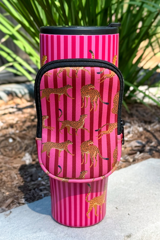 Tumbler Zip Pouch- Savanna Soirée