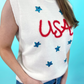PREORDER-USA Tinsel Sweater Vest